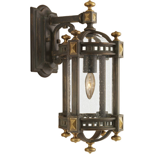 Beekman Place 1 Light 18 inch Bronze Outdoor Wall Mount