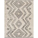 Cozy 84 X 63 inch Light Grey Rug, Rectangle