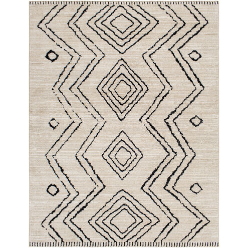 Cozy 84 X 63 inch Light Grey Rug, Rectangle