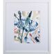 Waterside Collection Blue Framed Art