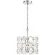 Perrene 3 Light 12 inch Chrome Chandelier Ceiling Light