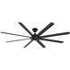Hydra 96 inch Bronze Downrod Ceiling Fan in 3500K