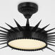 Suzanne Kasler Soleil LED 27.75 inch Bronze Semi-Flush Mount Ceiling Light