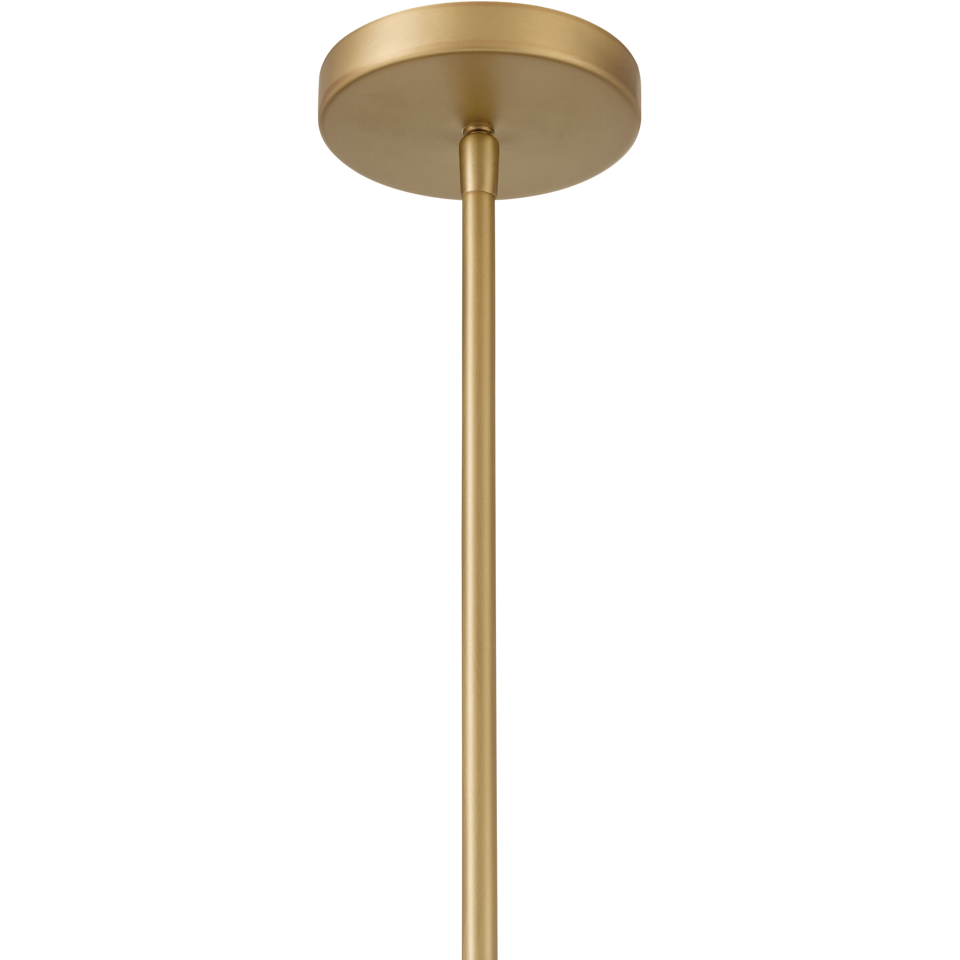 Ravik 1 Light 15.5 inch Legacy Brass Convertible Pendant/Semi-Flush Mount Ceiling Light