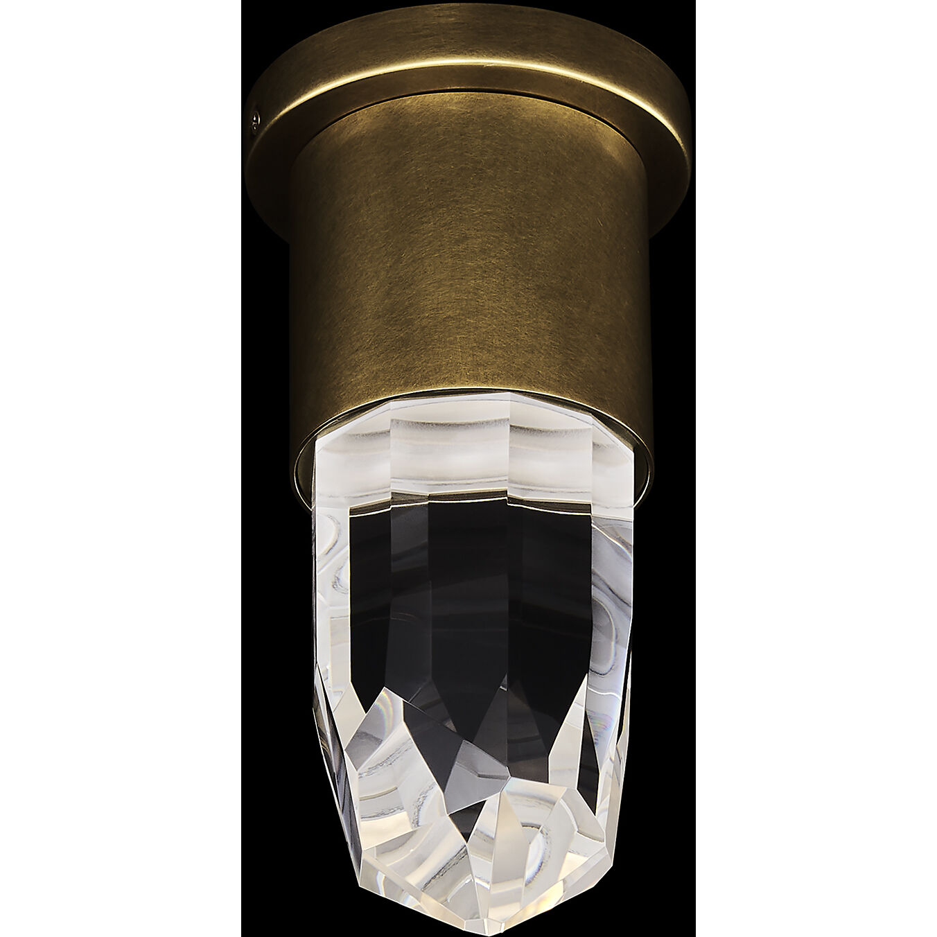 Ore LED 5 inch True Brass Wall Sconce Wall Light