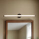 Tectra 1.88 inch Black ADA Wall Sconce Wall Light