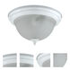 Signature 2 Light 7 inch White Flushmount Ceiling Light