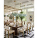 Bayou 3 Light 19 inch Contemporary Gold Leaf Chandelier Ceiling Light