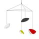 Papillons LED 53.5 inch Satin Black Pendant Ceiling Light in Multi