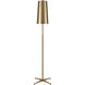 Matthias 65 inch 100.00 watt Aged Brass Floor Lamp Portable Light
