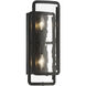 Bella Collina 2 Light 6.25 inch Coal Wall Sconce Wall Light