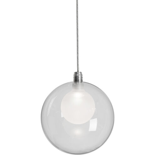 Bolla LED 5.5 inch Chrome Pendant Ceiling Light