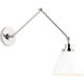 C&M by Chapman & Myers Wellfleet 1 Light 7.25 inch Swing Arm Light/Wall Lamp