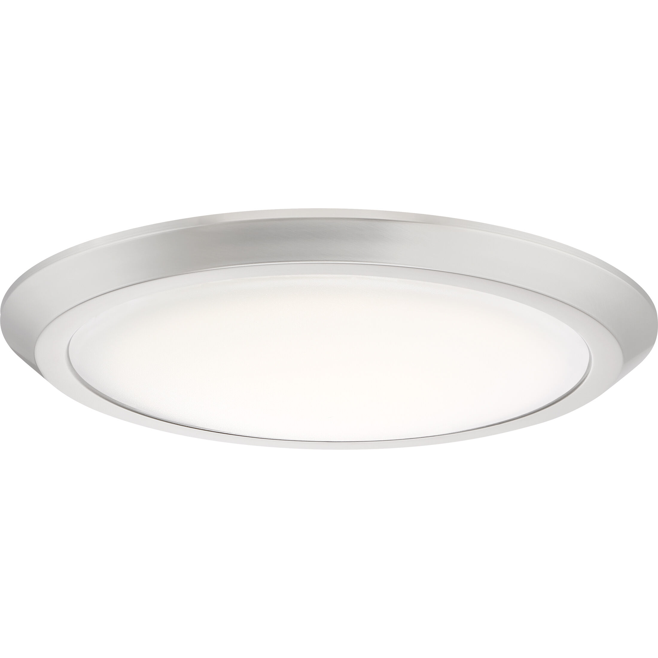 Verge LED 16 inch Brushed Nickel Flush Mount Ceiling Light