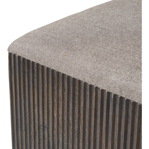 Tristan 18 inch Walnut Stool