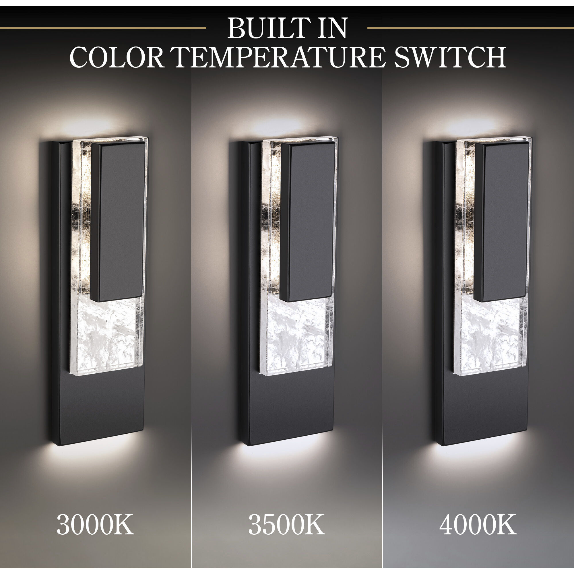 Vail LED 18 inch Black Outdoor Wall Light, Beyond