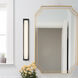 Charleston 31 inch Black Bath Vanity Light Wall Light