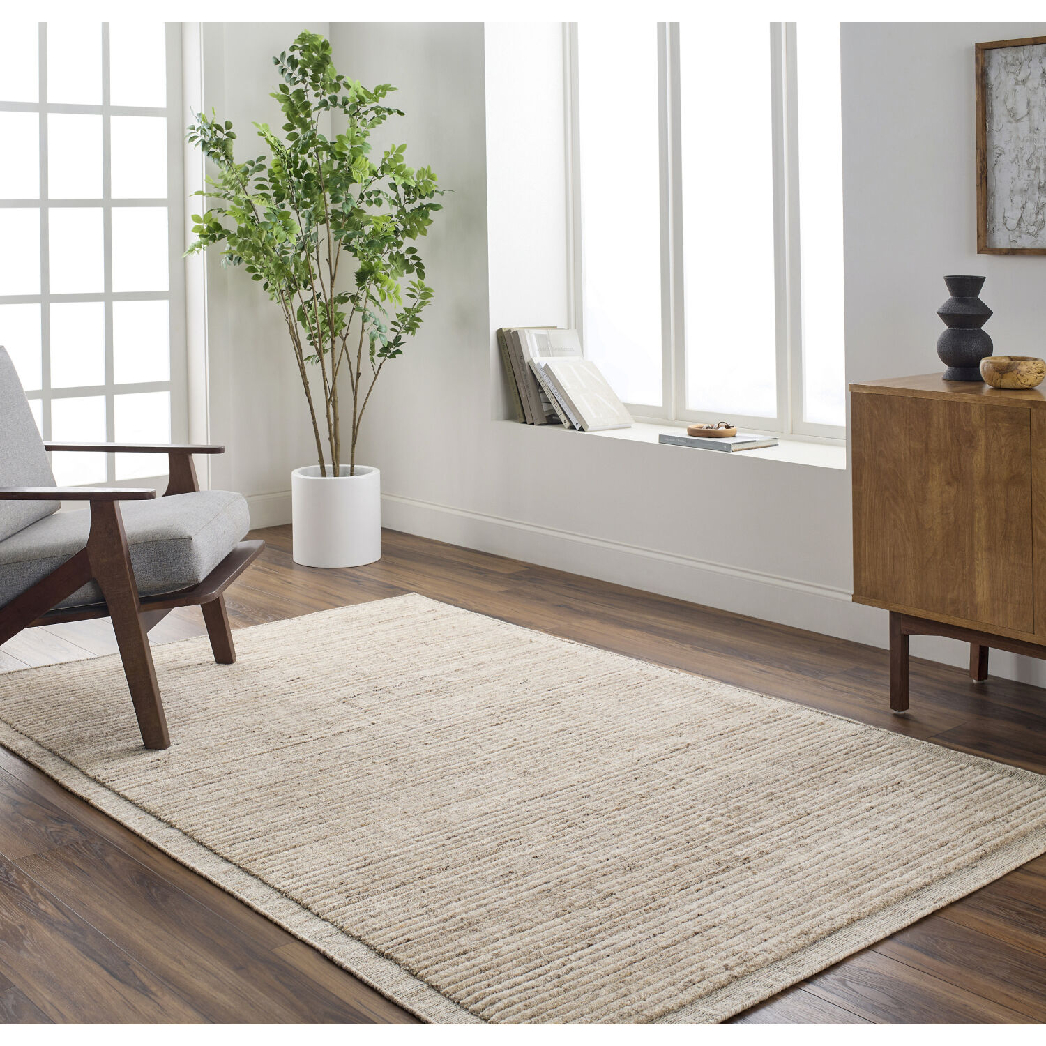 Yasmin 144 X 108 inch Brown Rug, Rectangle