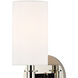Wylie 1 Light 5 inch Polished Nickel Wall Sconce Wall Light