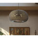 Moradabad 4 Light 34 inch Dark Antique Brass Pendant Ceiling Light