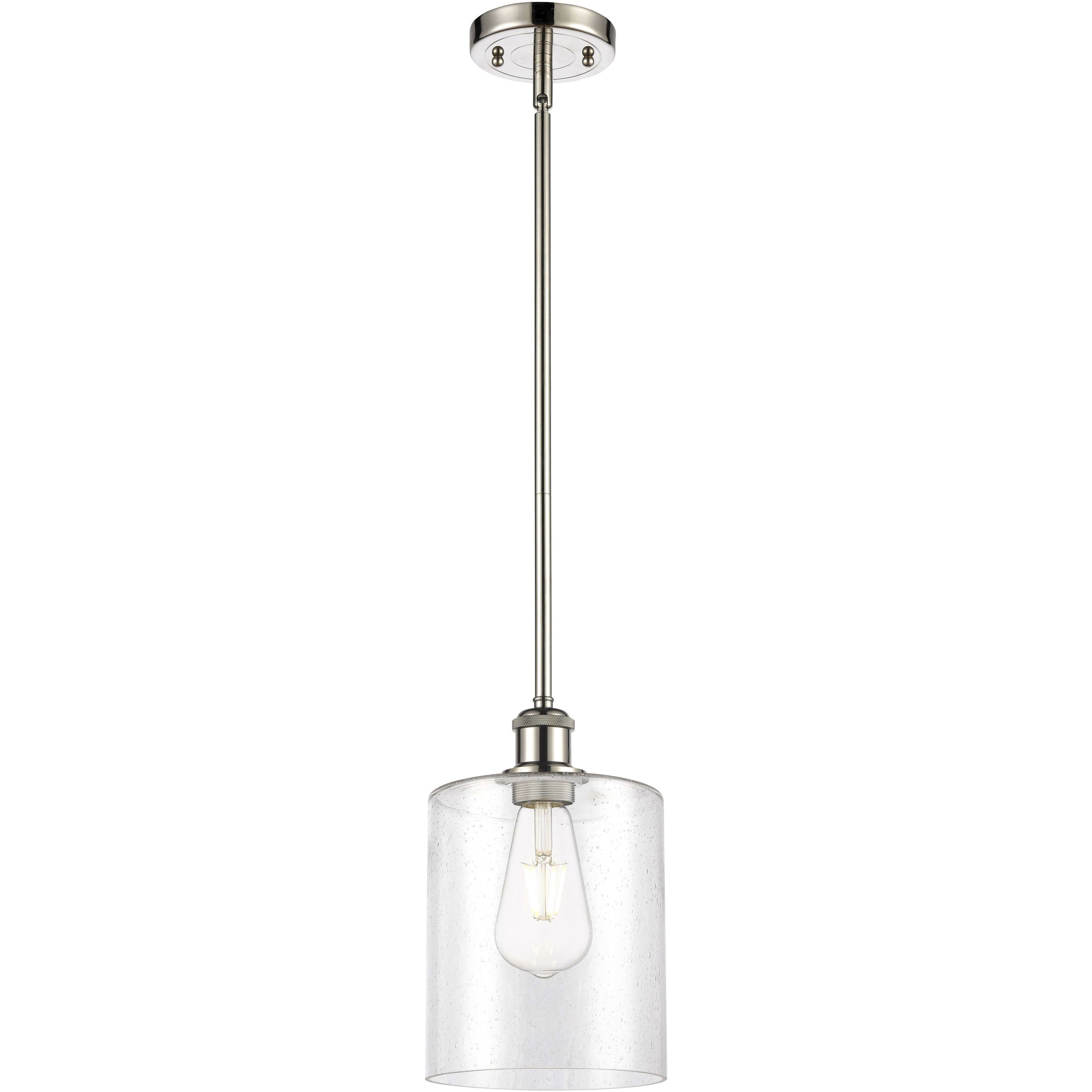 Paladin 1 Light 7.13 inch Polished Nickel Mini Pendant Ceiling Light