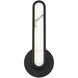 Serena LED 2.25 inch Black ADA Wall Sconce Wall Light, dweLED