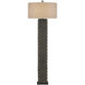 Eden 68 inch 150 watt Black Floor Lamp Portable Light