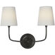 Thomas O'Brien Vendome Cordless Double Sconce Wall Light