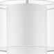 Roosevelt 62 inch 100.00 watt Espresso/ Brushed Nickel Floor Lamp Portable Light