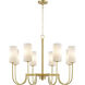 Town and Country 8 Light 34.00 inch Chandelier