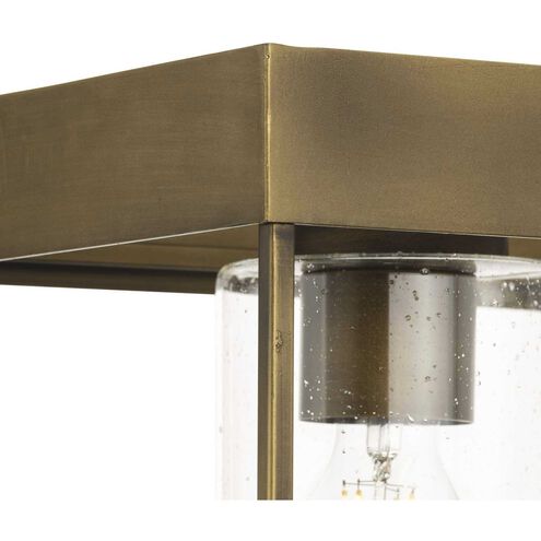 Burgess 4 Light 42 inch Aged Bronze Linear Chandelier Ceiling Light, Design Series