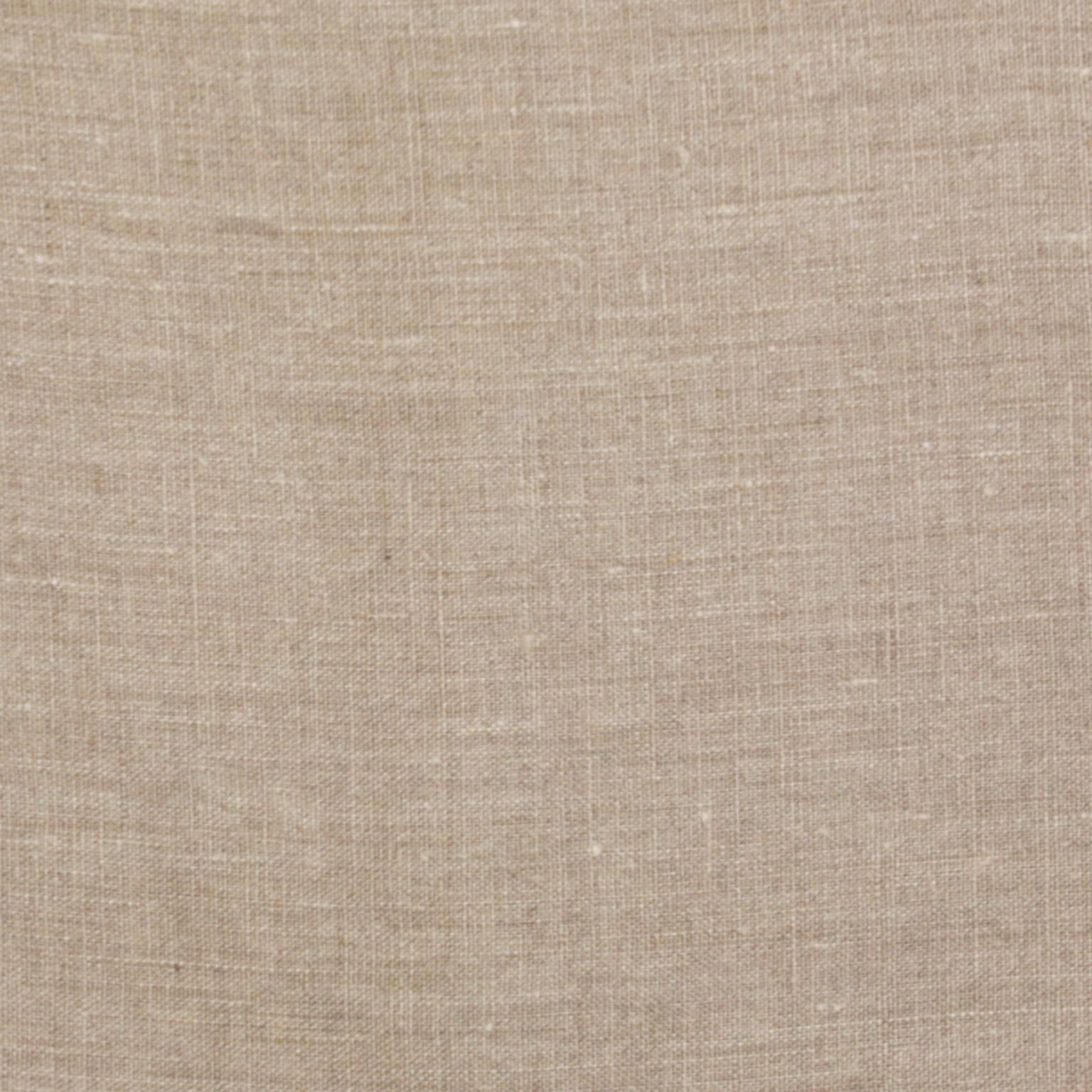 Universal 18 inch Natural Skirted Ottoman, 36in Square, The Linen Collection