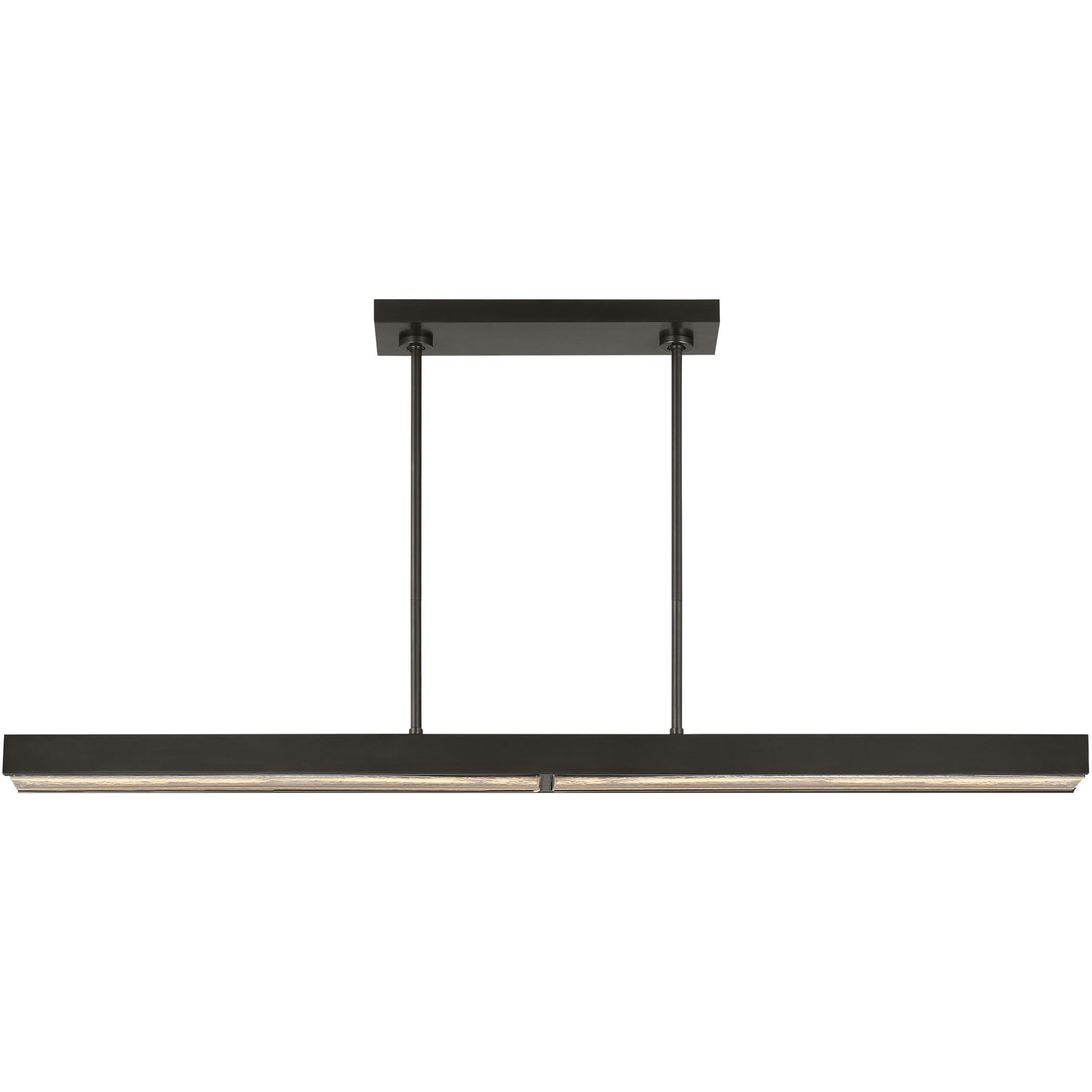 Avroko Maybeck Linear Chandelier Ceiling Light in Bronze