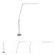 Pontus 82.5 inch 33 watt Brushed Nickel Floor Lamp Portable Light