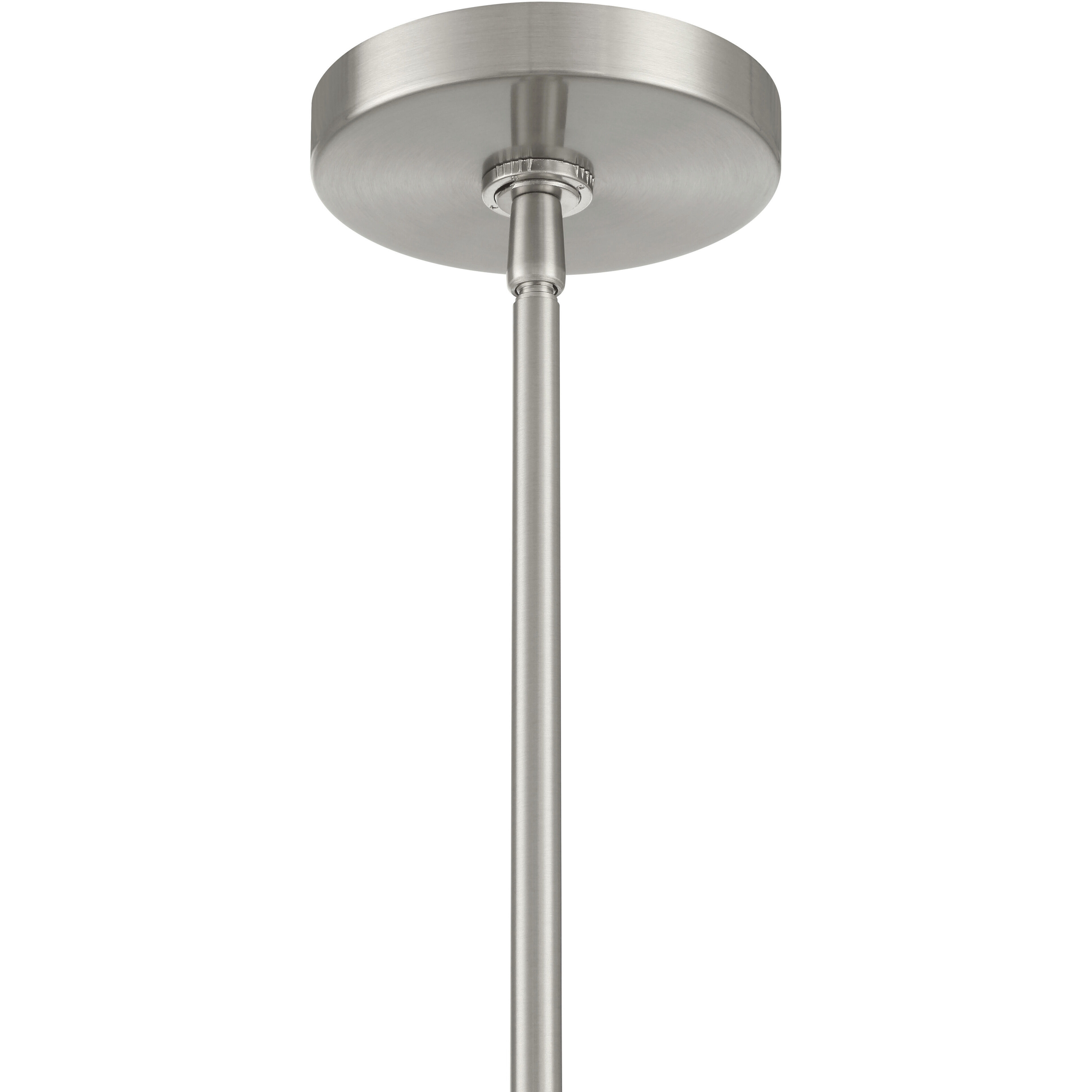 Desert 1 Light 10 inch Brushed Nickel Pendant Ceiling Light