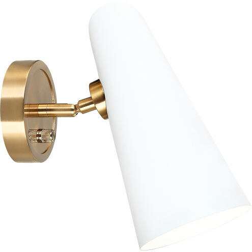 Blink 1 Light 5 inch White Wall Sconce Wall Light