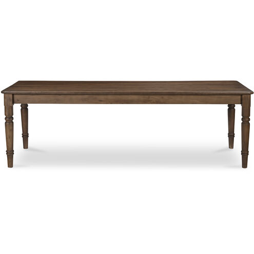 Russet 97.25 X 40.25 inch Brown Dining Table