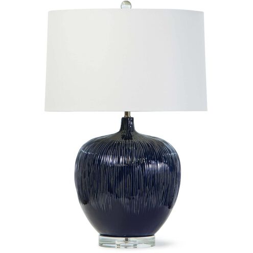 Wisteria 26 inch 100.00 watt Blue Table Lamp Portable Light