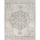 Monaco 122.05 X 94.49 inch Silver Gray/Gray/Ivory Machine Woven Rug in 8 x 10, Rectangle