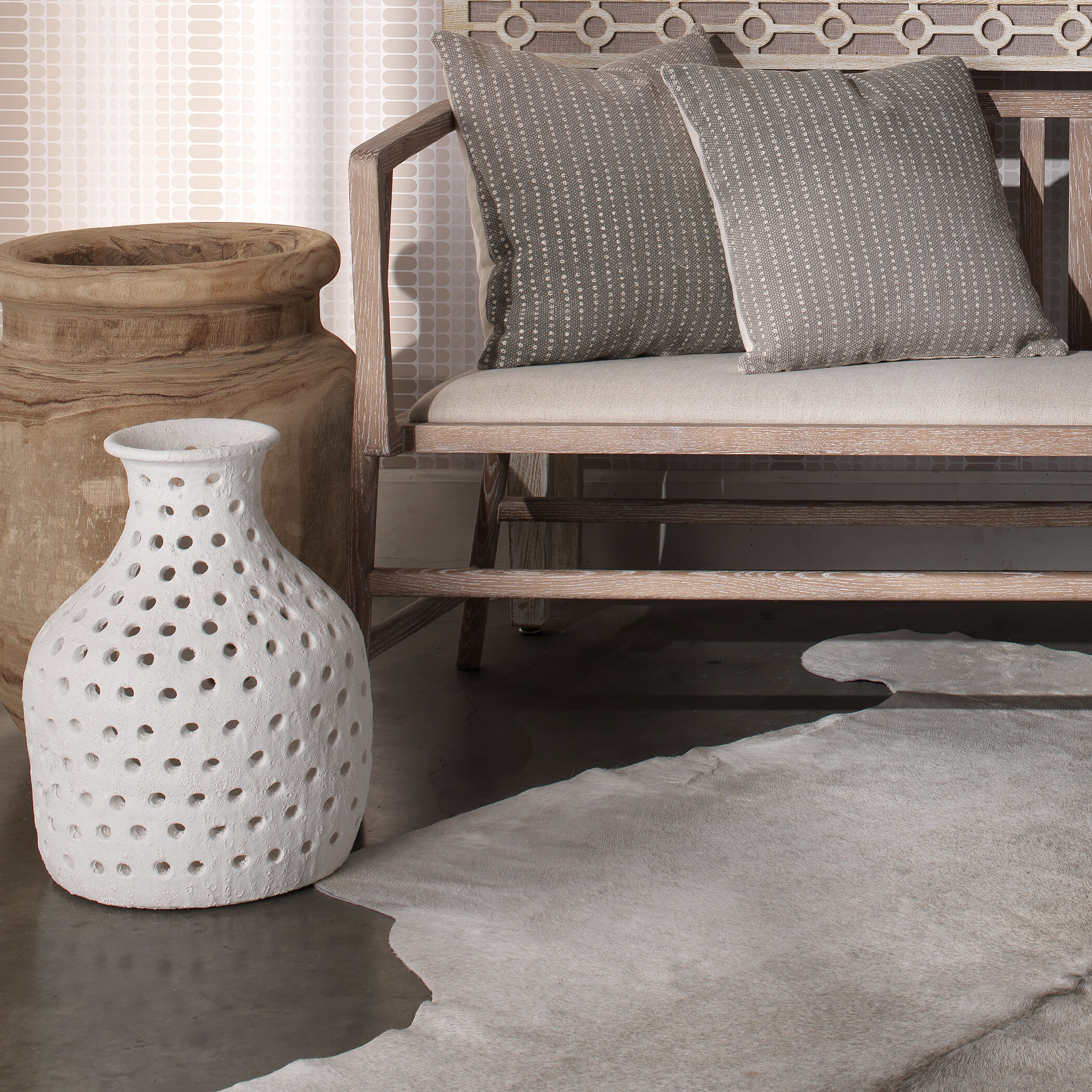 Porous 17 X 13 inch Vase, Small