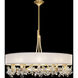 Azu LED 34.5 inch Gold Chandelier Ceiling Light