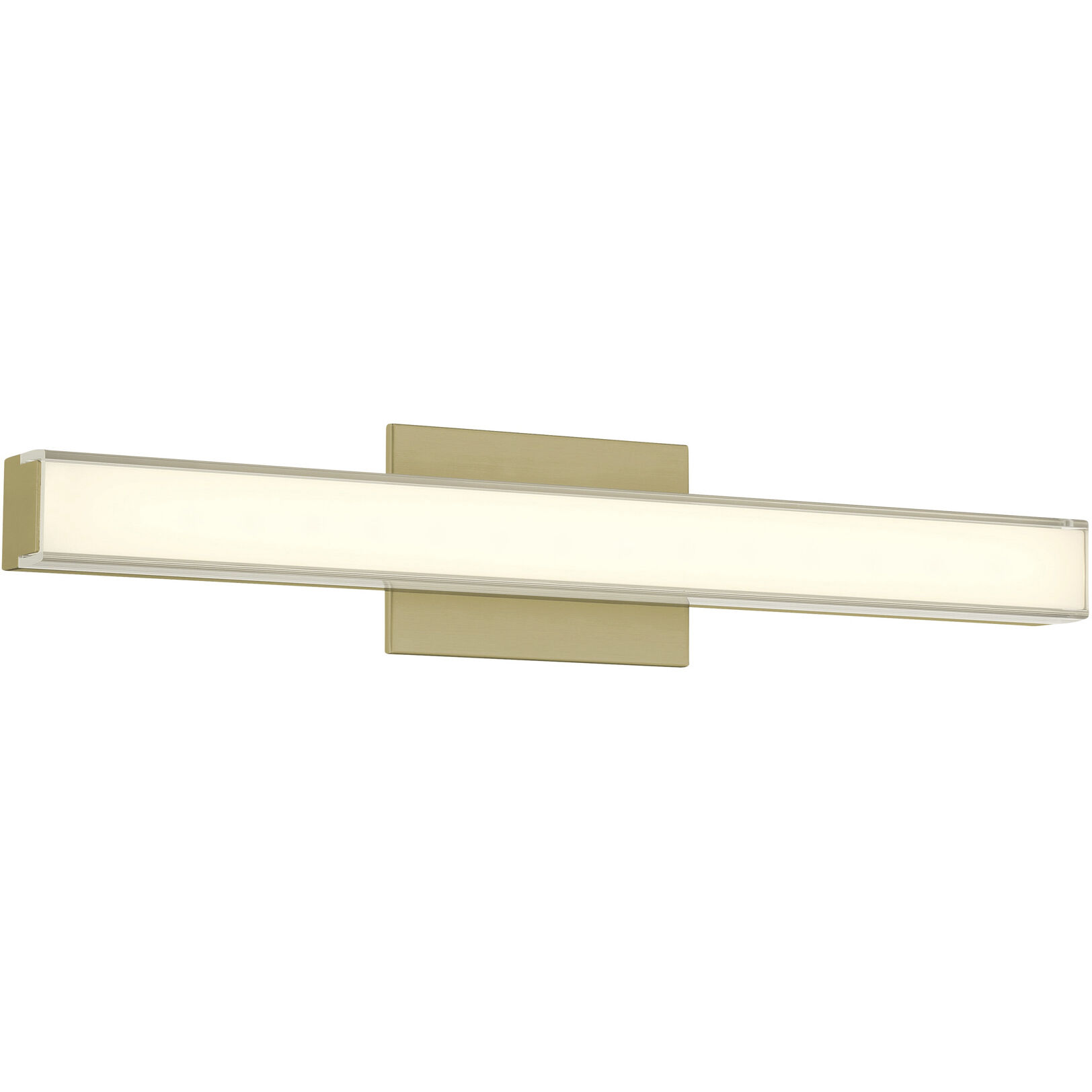 Vantage LED 24 inch Ashen Brass Bath Vanity Wall Light