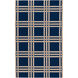 Lockhart 120 X 96 inch Blue and Neutral Area Rug, Wool