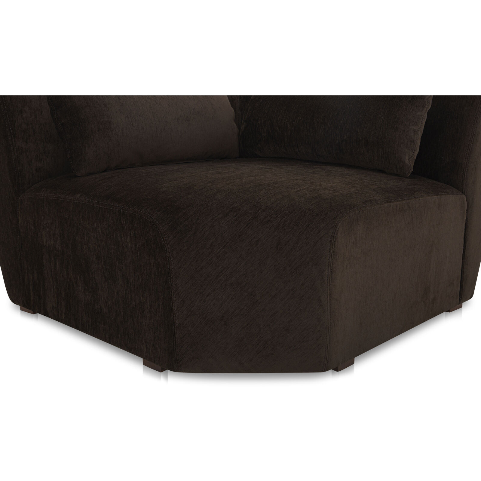 Amelia Dark Brown Corner Chair