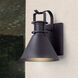 Avery 1 Light 11 inch Black Outdoor Down Light
