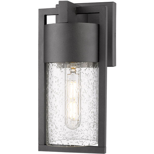 Bond LED 11 inch Black Outdoor Wall Light