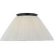 Amber Lewis Bradley LED 24 inch Bronze Flush Mount Ceiling Light