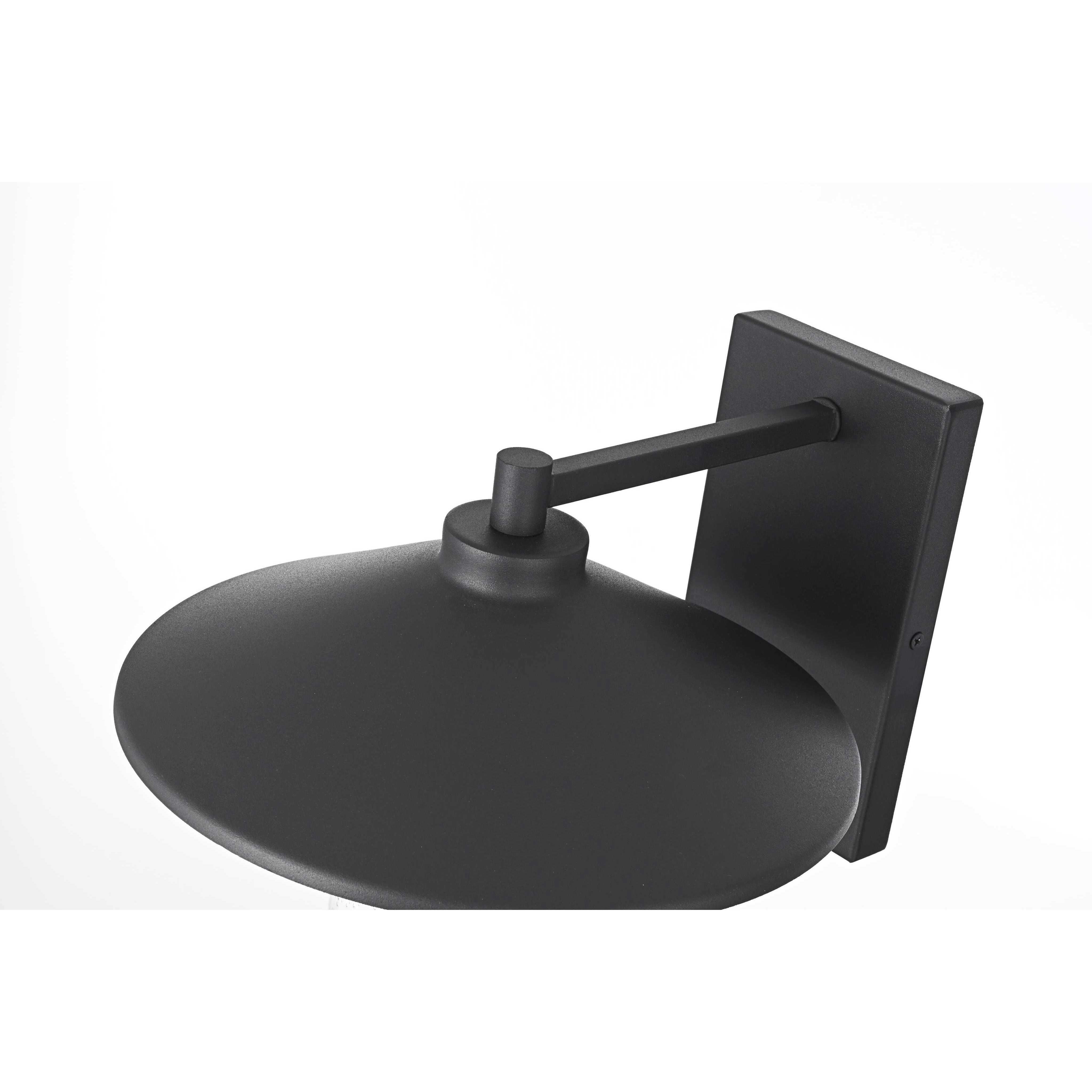 Scott 1 Light 10 inch Black Outdoor Wall Sconce