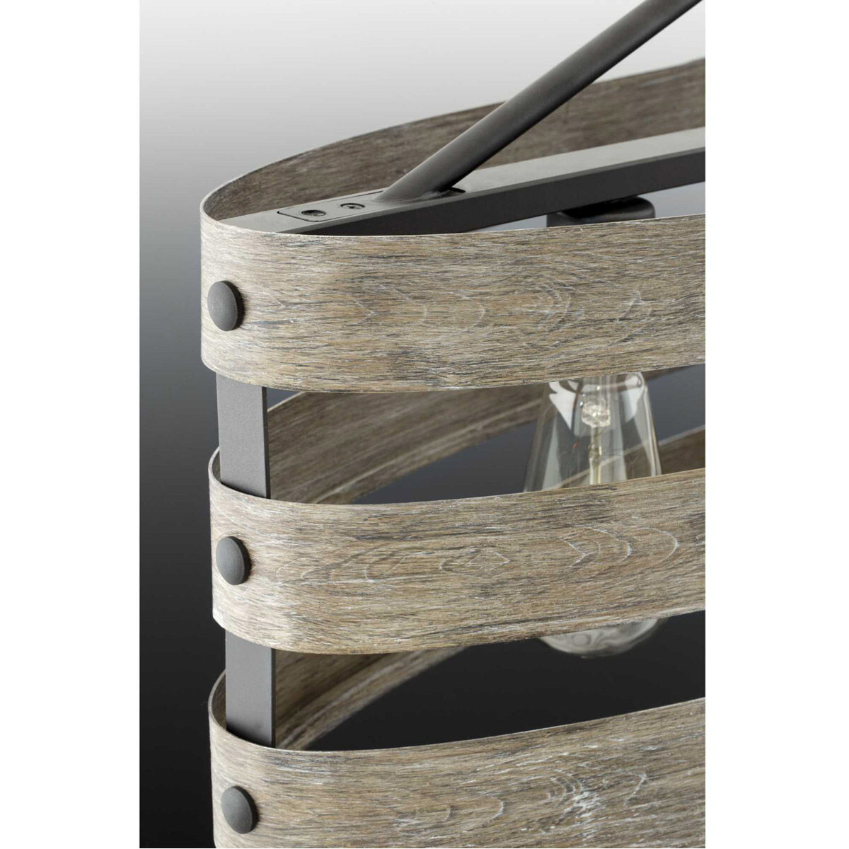 Gulliver 4 Light 39 inch Graphite Linear Chandelier Ceiling Light