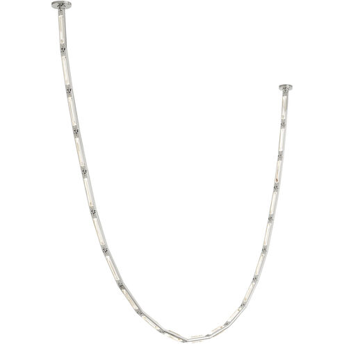 Sean Lavin Catena LED 0.8 inch Polished Nickel Chandelier Ceiling Light in 3000K, Surface